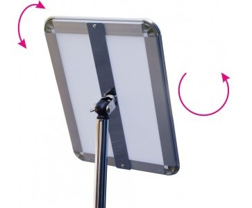 Aluminium Telescopic Display Board A4