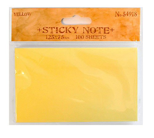 Sticky Notes 75 x 125mm