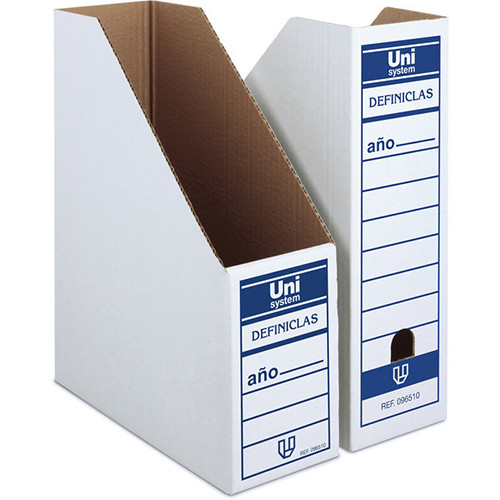 Magazine Rack Carton White