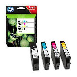 HP 912XL 4 Colour Ink Cartridge Multipack