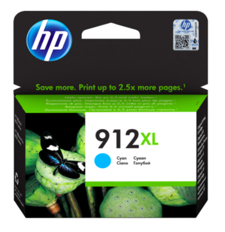 HP 912XL Cyan Ink Cartridge