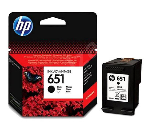 HP 651 Black Ink Cartridge