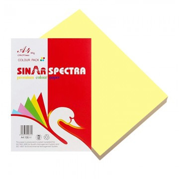 A4 80gsm Yellow Copy Paper