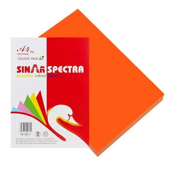 A4 80gsm Orange Copy Paper