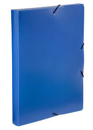 Document Box File Blue