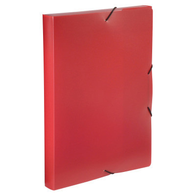 Document Box File Red