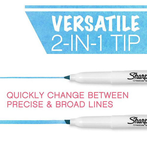 Sharpie 2 in 1 Creative Marker Pens