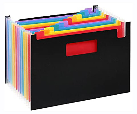 Expandable Wallet 12 Compartments