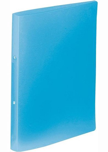 'Viquel' A4 Flexible Plastic 2 Ring File Turquoise