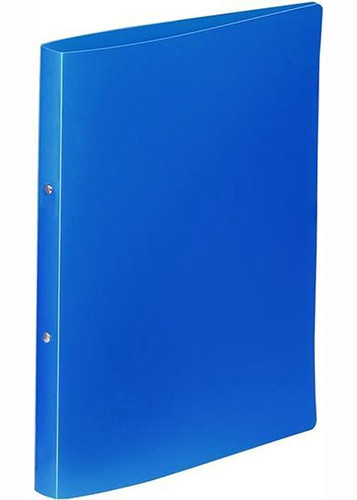 'Viquel' A4 Flexible Plastic 2 Ring File Blue