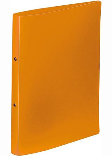 'Viquel' A4 Flexible Plastic 2 Ring File Yellow