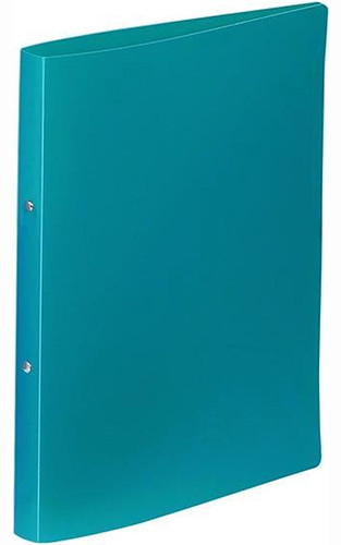 'Viquel' A4 Flexible Plastic 2 Ring File Green