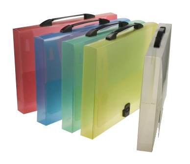 Wiler Document Box Files 4cm Wide Assorted Colours