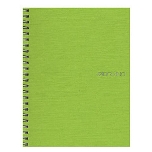 A4 'Fabriano' Spiral Book 140 pages Lime