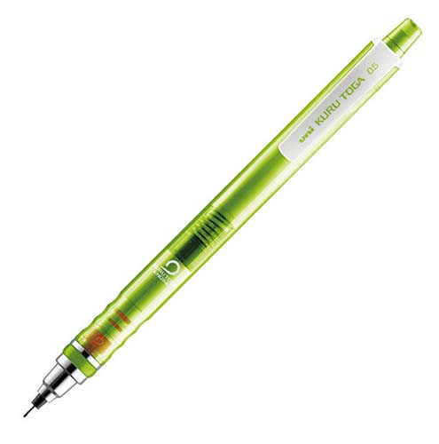 Uni 'Kuru Toga' Clutch Pencil Lime 0.5mm