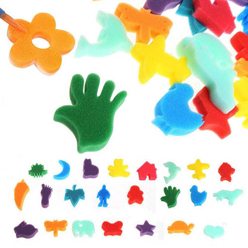 Sponges Assorted Shapes by 24