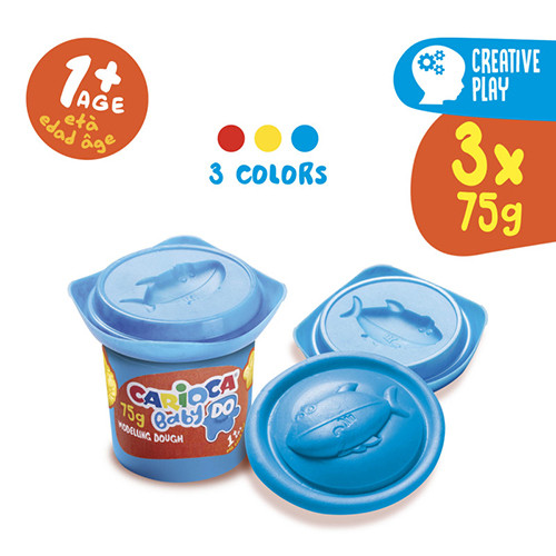Play Dough 'Baby Do' 1+ Age' by 3 tubs