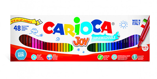 Felt Pens by 48 Fine Tip
