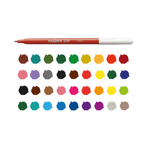 Felt Pens by 48 Fine Tip
