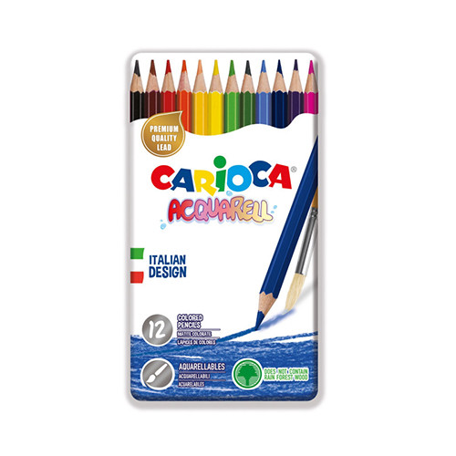 Watercolour Pencil Colours by 12