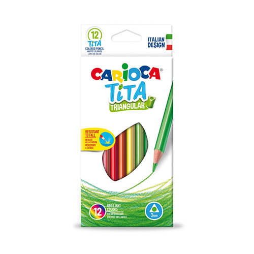 Pencil Colours by 12 Triangular