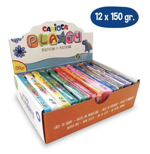 Plasticine Box of 12 x 150g