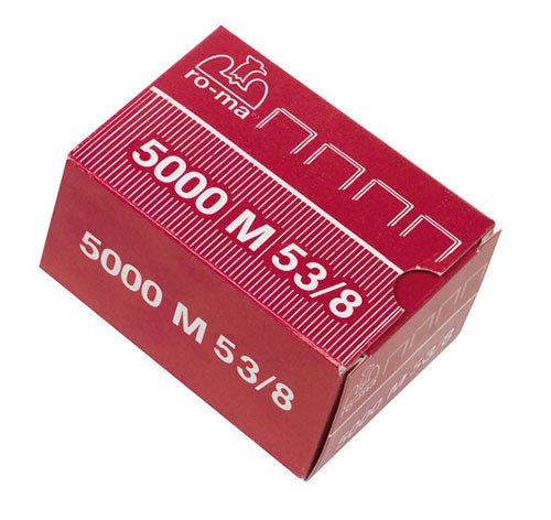 Staples Size 53/8 for Staple Gun 'Rocama 10'