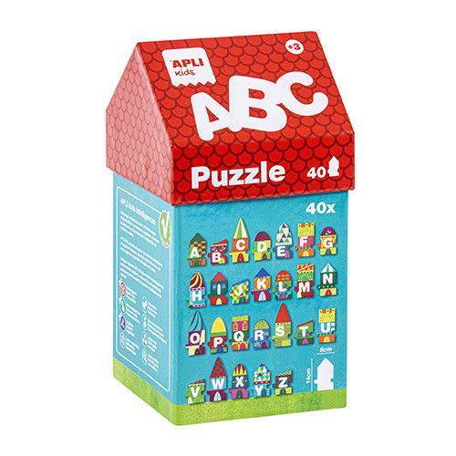 Alphabet Puzzle House