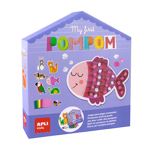 Sticky Pom Poms Game