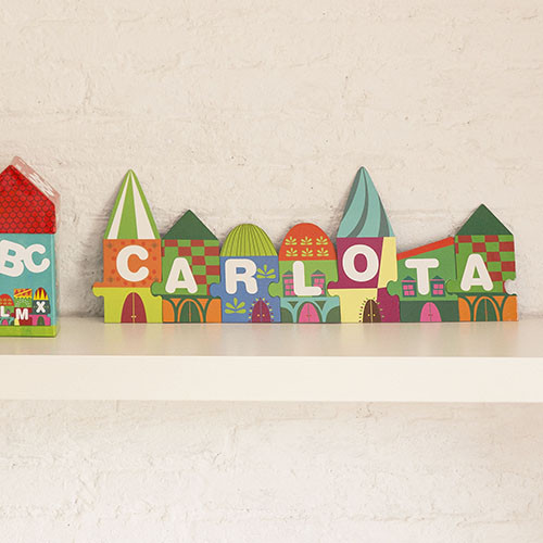 Alphabet Puzzle House