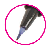 OHP Pen Black