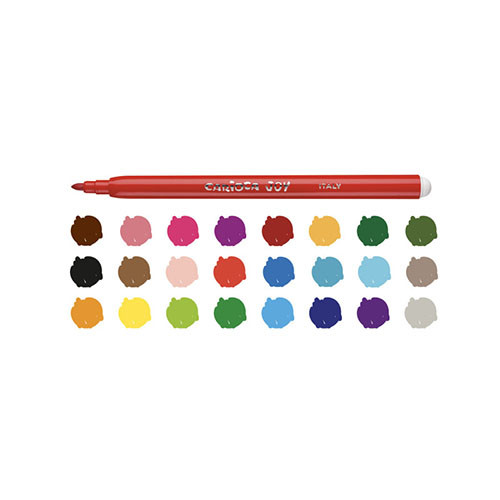 Felt Pens by 24 Fine tip
