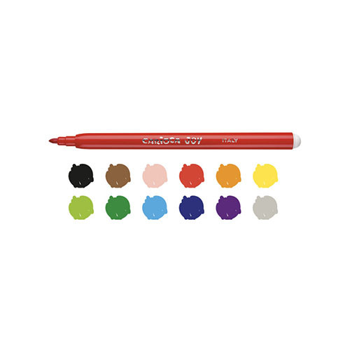Felt Pens by 12 Fine tip