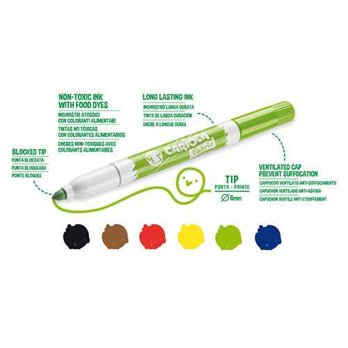 Fabric Markers 
Pack of 6