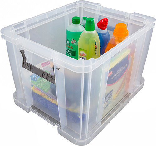 36L Storage Box Clip Lock Handles