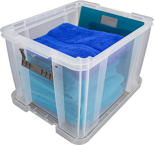 36L Storage Box Clip Lock Handles