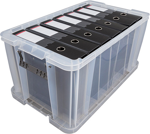 54L Storage Box Clip Lock Handles
