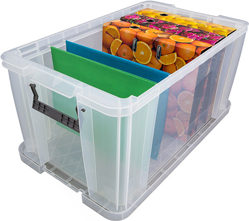 54L Storage Box Clip Lock Handles