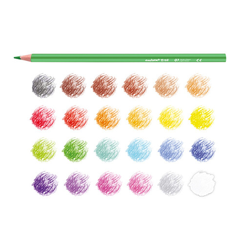 Triangular Pencil Colours by 24