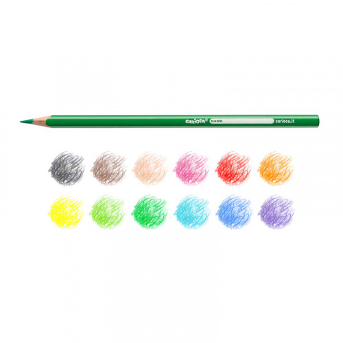 Pencil Colours Triangular Grip by 12