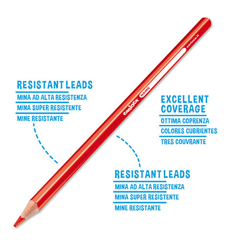 Pencil Colours Triangular Grip by 12