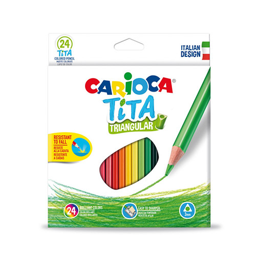 Triangular Pencil Colours by 24