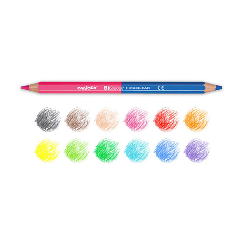 Bi-Colour Double Tip Pencils