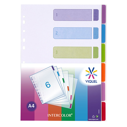 Clear Plastic Dividers Set of 6