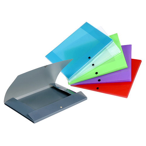 Document Box Files Assorted Colours