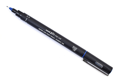 Drawing Pen 0.3mm Blue