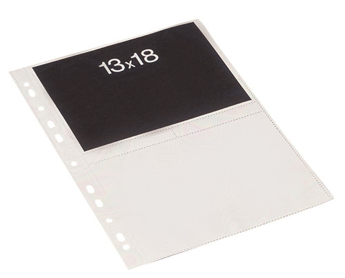 A4 Plastic Punched 2 Pockets