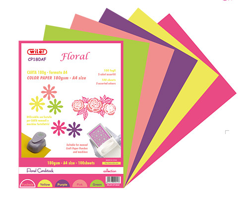 A4 180gsm Copy Paper 'Floral'