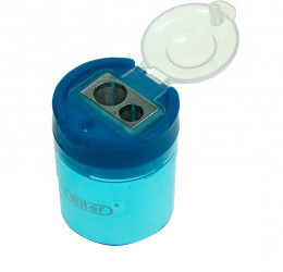 Sharpener with Plastic Container