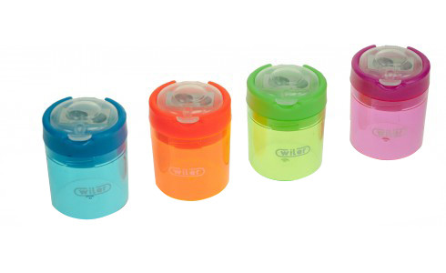 Sharpener with Plastic Container